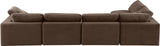 Comfy Velvet Modular Sectional - Luxurious Versatile Seating with Plush Down Feather Cushions