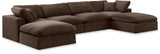 Comfy Modular Sectional - Luxurious Linen Fabric Seating with Plush Cushions for Ultimate Relaxation