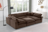 Comfy Modular Sectional Sofa - Stylish Adaptable Seating with Plush Down Feather Cushions & Support