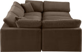 Comfy Modular Sectional Sofa - Stylish Adaptable Seating with Plush Down Feather Cushions & Support