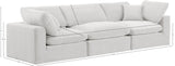 Comfy Modular Sofa - Versatile Linen Textured Design with Overstuffed Cushions for Ultimate Comfort
