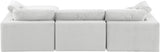 Comfy Modular Sectional Sofa - Luxurious Velvet, Overstuffed Cushions, Versatile Design for Comfort
