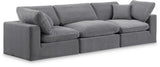 Comfy Modular Sofa - Versatile Linen Textured Design with Overstuffed Cushions for Ultimate Comfort