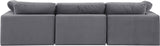 Comfy Modular Sofa - Versatile Linen Textured Design with Overstuffed Cushions for Ultimate Comfort