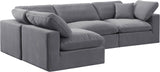Comfy Velvet Modular Sectional - Transform Your Living Space with Luxurious Comfort and Style Today!