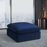 Comfy Fabric Upholstered Modular Ottoman