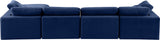 Comfy Velvet Modular Sectional - Adaptable Seating with Plush Down Feather Cushions for Ultimate Comfort