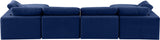 Comfy Modular Sectional - Luxurious Linen Fabric Seating with Plush Cushions for Ultimate Relaxation