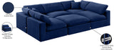 Comfy Modular Sectional Sofa - Stylish Adaptable Seating with Plush Down Feather Cushions & Support