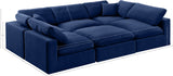 Comfy Modular Sectional Sofa - Stylish Adaptable Seating with Plush Down Feather Cushions & Support