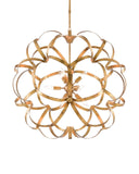 Sappho Gold Orb Chandelier
