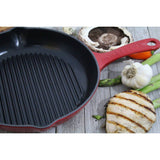 Chasseur French Enameled Cast Iron 10-inch Grill Pan