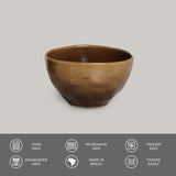 BOWL ORGANIC STONEWARE Ø 5.24" DIJON