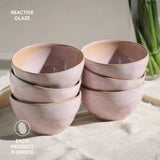 BOWL ORGANIC STONEWARE Ø 5.24" LITCHI
