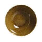 BOWL ORGANIC STONEWARE Ø 5.24" AMBER