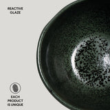 BOWL ORGANIC STONEWARE Ø 5.24" GREENERY