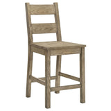 Cardova 5-Piece Counter Height Dining Table Set Vineyard Oak