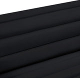 Cascade Loveseat - Modern Curved Arm Design with Deep Channel Tufting for Ultimate Comfort and Style