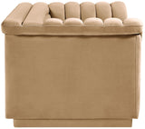 Cascade Loveseat - Modern Curved Arm Design with Deep Channel Tufting for Ultimate Comfort and Style