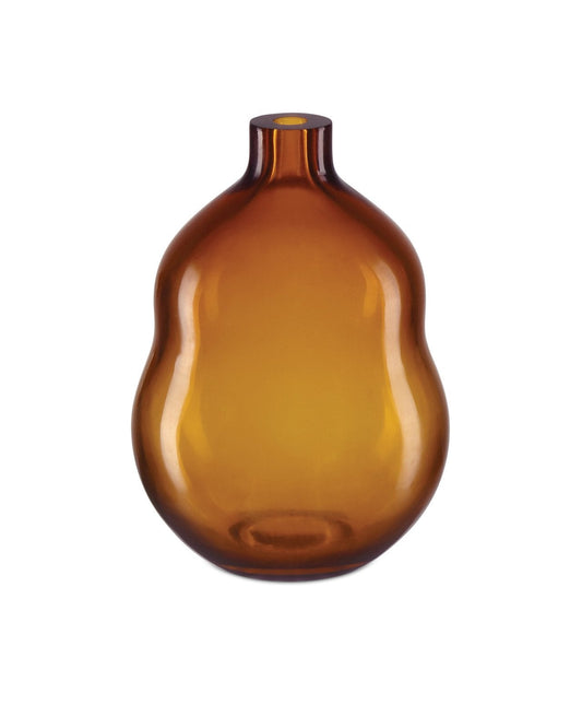 Amber & Gold Peking Medium Double Gourd Vase