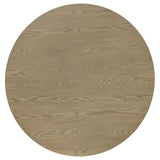 Hamlyn 5-Piece Round Wood Dining Set Grey and Natural Oak