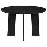 Strouse 5-Piece Dining Set – Cream and Black