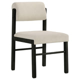 Strouse 5-Piece Dining Set – Cream and Black