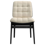 Strouse 5-piece Dining Setn - Cream and Black