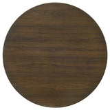 Strouse 5-Piece Dining Set Black and Walnut