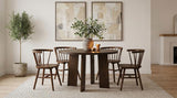 Strouse 5-Piece Dining Set Walnut