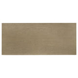 Decker 82-inch Rectangular Wood Dining Table Natural Oak