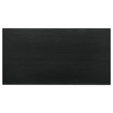 Decker 70-inch Rectangular Wood Counter Height Dining Table Black