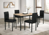 Garza Rectangular 47-inch Dining Table Greige Oak