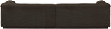 Cascade Modular Sofa - Elegant Curved Design with Deep Channel Tufting for Ultimate Comfort and Style