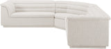 Cascade Modular Sectional - Sleek Curved Arms & Deep Channel Tufting for Ultimate Comfort & Style