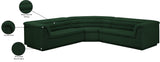 Cascade Modular Sectional - Sleek Curved Arms & Deep Channel Tufting for Ultimate Comfort & Style