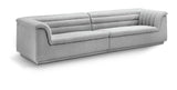 Cascade Modular Sofa - Elegant Curved Design with Deep Channel Tufting for Ultimate Comfort and Style