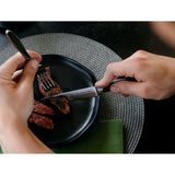 Elite Set of 8 Steak Knives - Black