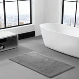 Wholesale Quick Dry Non-Skid Microfiber Bath Rug, Grey