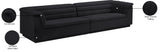 Cascade Modular Sofa - Elegant Curved Design with Deep Channel Tufting for Ultimate Comfort and Style