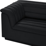 Cascade Modular Sofa - Elegant Curved Design with Deep Channel Tufting for Ultimate Comfort and Style