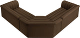 Cascade Modular Sectional - Sleek Curved Arms & Deep Channel Tufting for Ultimate Comfort & Style