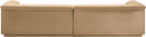 Cascade Modular Sofa - Elegant Curved Design with Deep Channel Tufting for Ultimate Comfort and Style