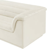 Cascade Modular Sofa - Elegant Curved Design with Deep Channel Tufting for Ultimate Comfort and Style