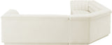 Cascade Modular Sectional - Sleek Curved Arms & Deep Channel Tufting for Ultimate Comfort & Style