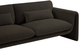 Stylus 86" Boucle Fabric Upholstered Sofa