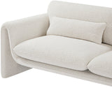 Stylus 64" Boucle Fabric Upholstered Loveseat