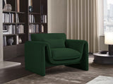Stylus Boucle Fabric Upholstered Chair