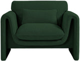 Stylus Boucle Fabric Upholstered Chair