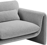 Stylus Boucle Fabric Upholstered Chair